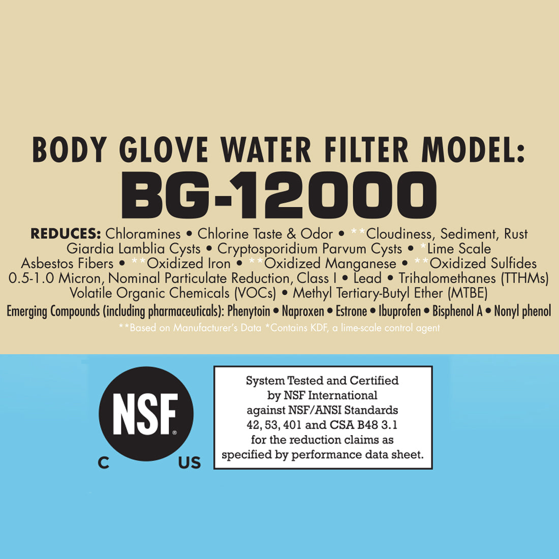 BG-12000C Replacement Filter Cartridge
