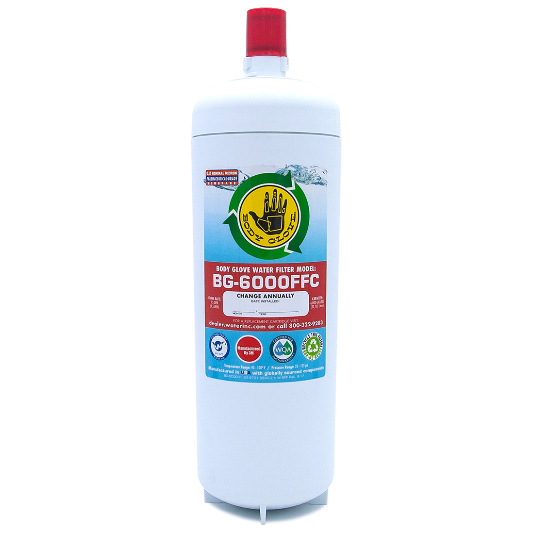 BG-6000FFC Full Flow Replacement Filter Cartridge